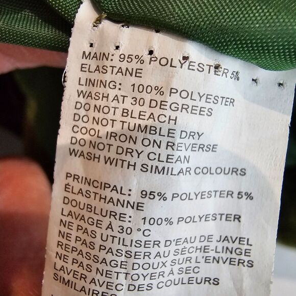 Nasty Gal Olive Green Velvet Blazer Jacket Side Tie Whimsigoth Y2K Festive Sz 2 - Picture 9 of 15